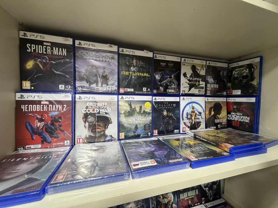 Диски на PS5 в хорошем состоянии