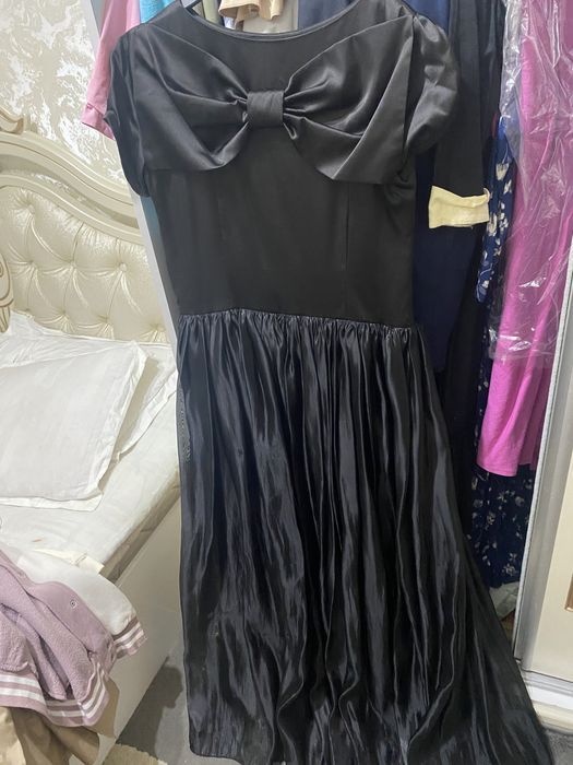 Черное вечерня платья