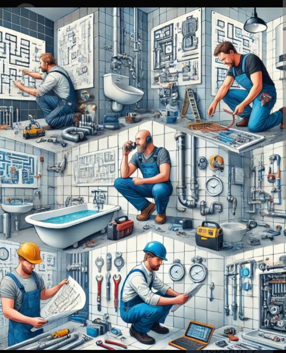 Santexnika xizmati Ariston tozalash, Kraska sepish , elektosvarka