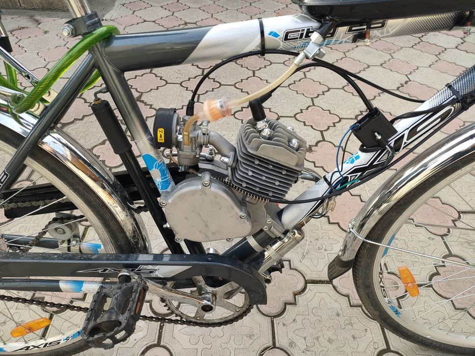 Веломотор новый, велосипед с мотором