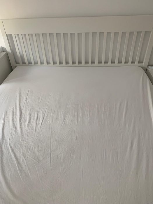 Vand pat ikea cu saltea jysk si comode ikea