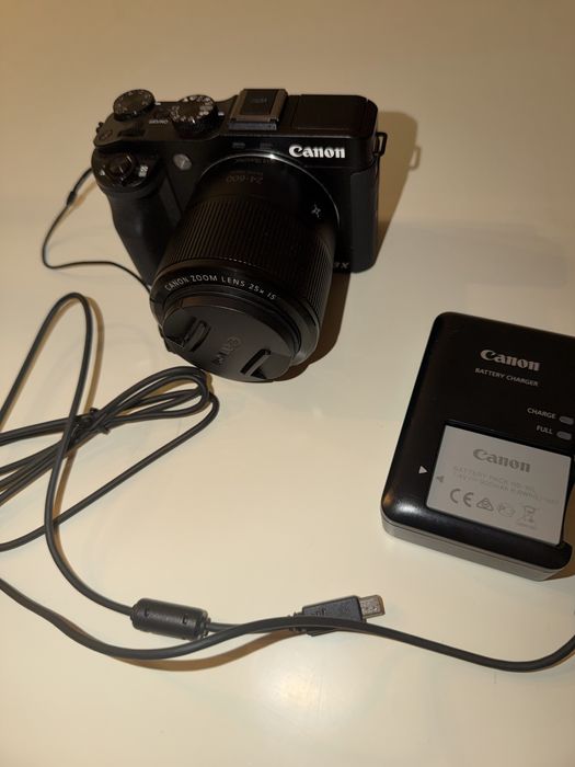 Canon PowerShot G3 X, zoom optic 600mm, stare foarte bună