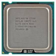 Intel core 2 duo e7500