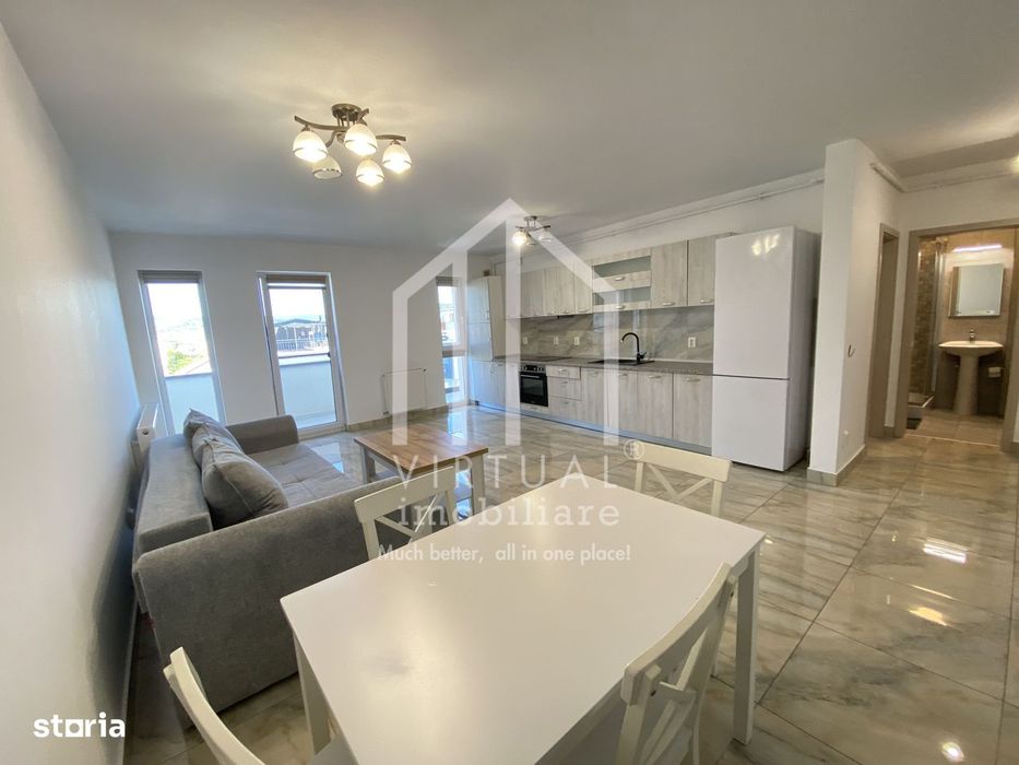 Apartament de inchiriat in City Residence Sibiu, cu 2 camere de 50 mp