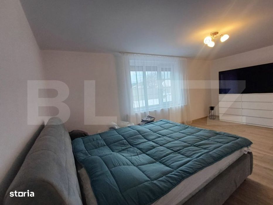 Casa de vanzare mobilata,finisaje premium,zona Excelenta - Teius