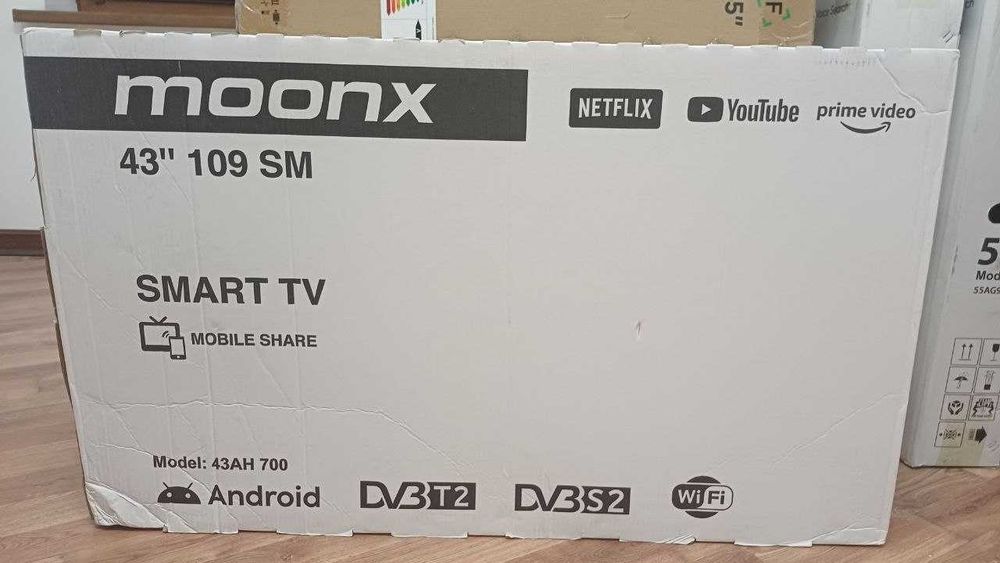 Телевизор MOONX 43 и 55