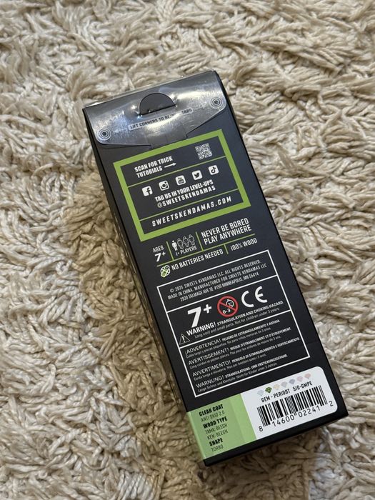 Kendama Sweets Citrine Turbo Shape Antiskid V2