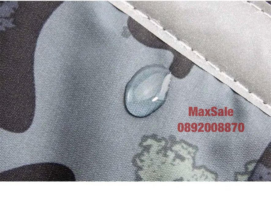 Кучешко зимно яке дреха кучешки гащеризон худи синьо