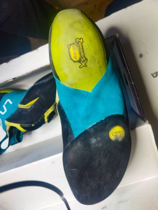 Papuci de cățărări la sportiva pithon apple green/Tropic