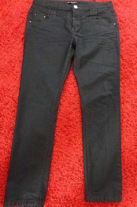 Blugi skinny noi, talie joasa, 44