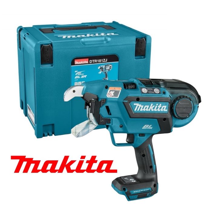 Акумулаторна машина за връзване на арматура Makita DTR181ZJ, 18V