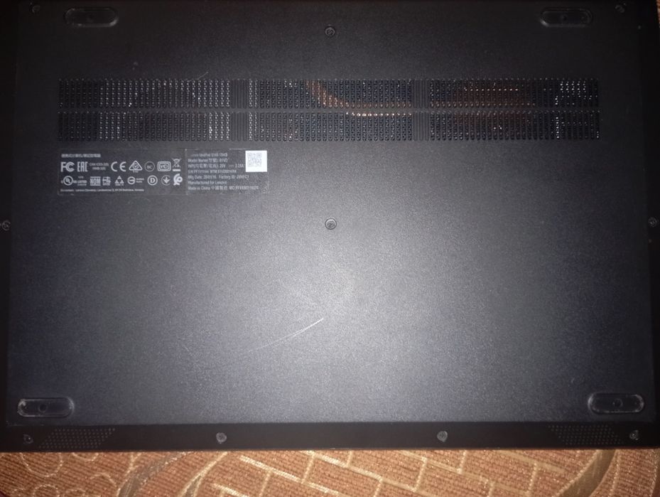 Noutbuk lenovo  zaradchiki bilan