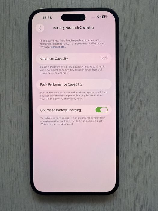 iPhone 14 Pro Max, 128GB, цвят Space Black.