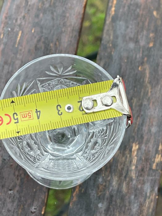 Vând set de 6 pahare din cristal Bohemian