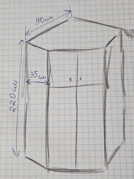 Угловой шкаф почти даром