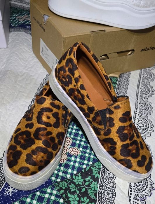 Мокасины леопардовые (37)