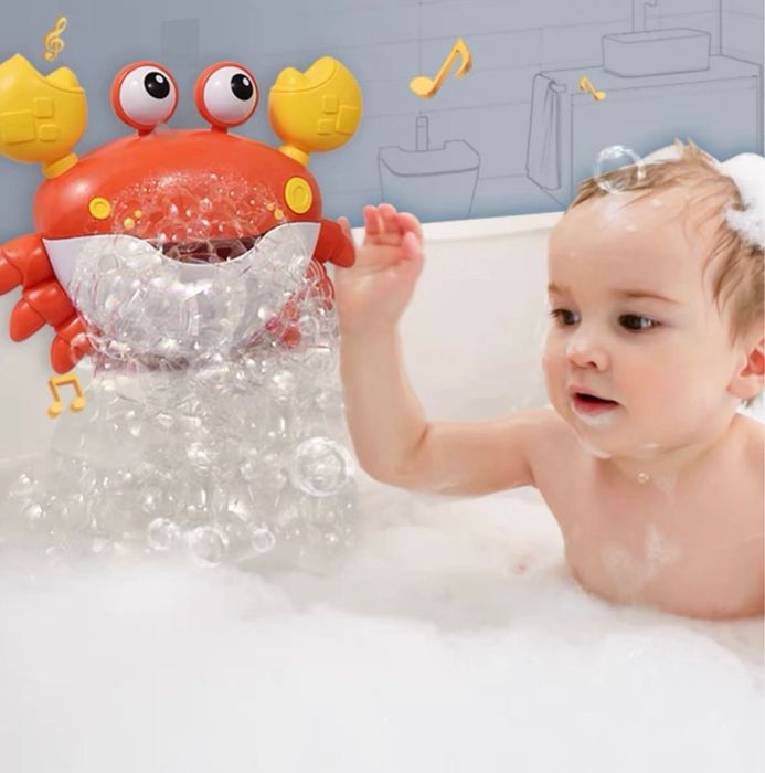 Крабик пускающий пузыри