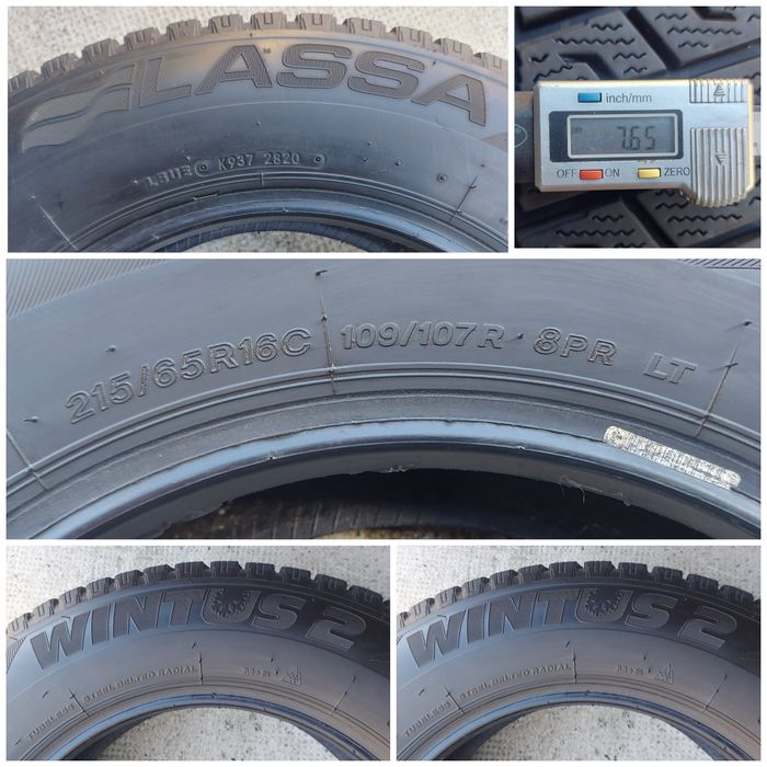 O bucată 215/65 R16C M+S iarnă - una Bridgestone Lassa Falken
