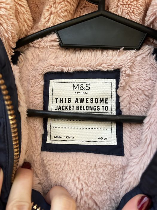 Детско зимно яке Mark&Spencer 104-110 (4-5 години)