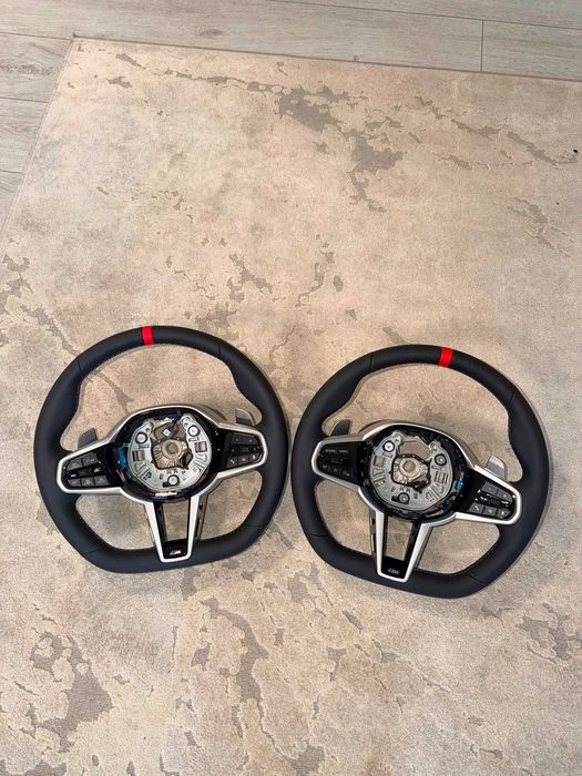 Volan M / Tesit / BMW ORIGINAL / Seria 1,3,4,5,6,7,8 / X3 / X4 / X6 / X6 / X7 / XM Distronic Traffic Jam/Incalzire/Vibratii/Padele