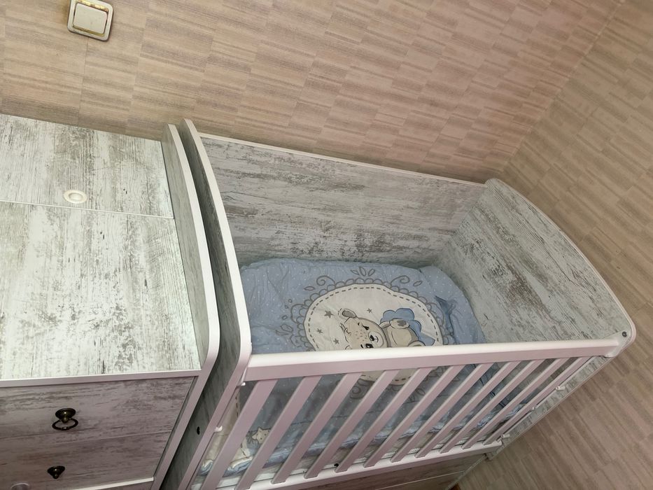Бебешка кошара 3в1 като нова