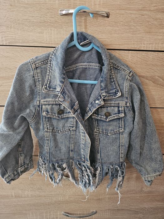 Детско дънково яке за момиче