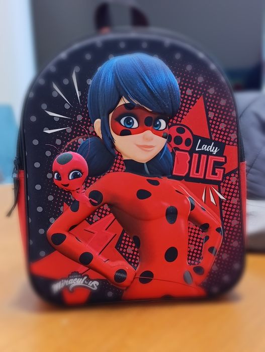 Детска раница Калинката и черния котарак