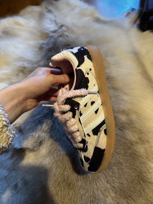 Adidas Samba animal print