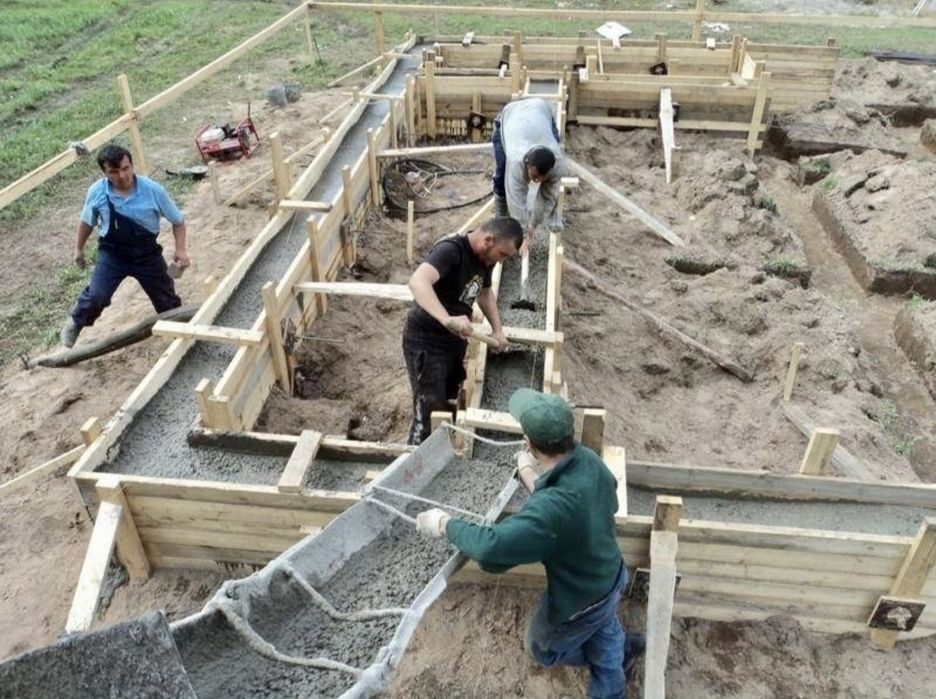 Бетон фундамент ке арналган