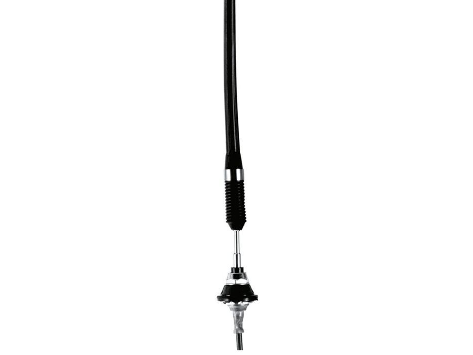 Antena auto universala Carpoint din cauciuc, 41 cm, cu cablu 1,3 m si mufa DIN tata, pentru aripa, plafon sau bara, neagra