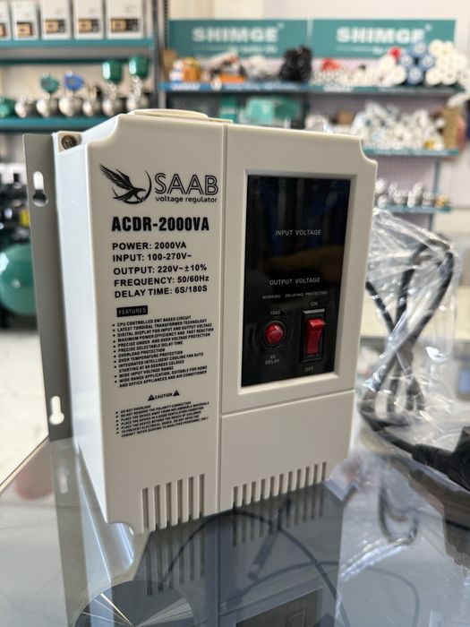 Стабилизатор напряжения SAAB ACDR2000 Вт 220В 2 кВт ГАРАНТИЙНЫЙ реле