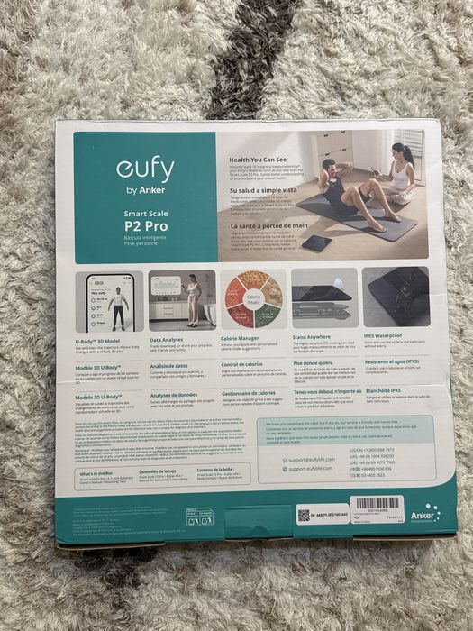 Продавам интелигентен кантар eufy Smart Scale P2 Pro