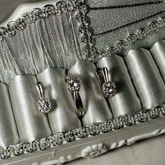 Комплект под бриллианты