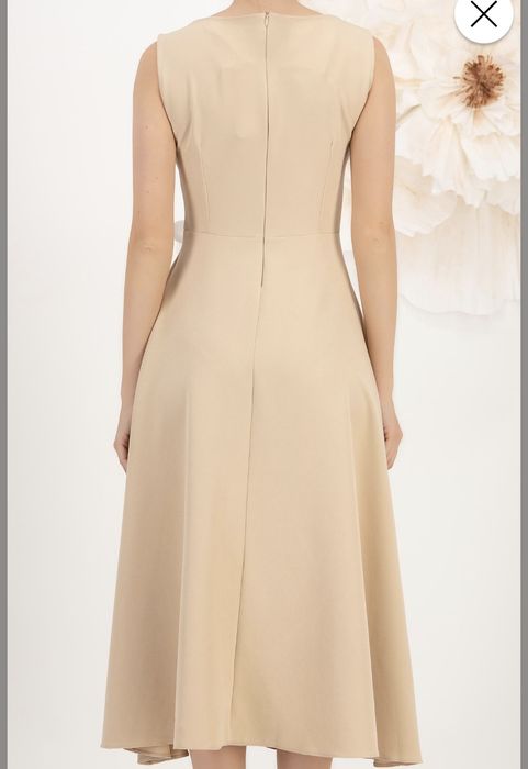 Rochie de seara crem STARSHINERS, noua cu eticheta