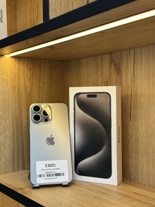 iphone 15 pro max 256gb natural titanium