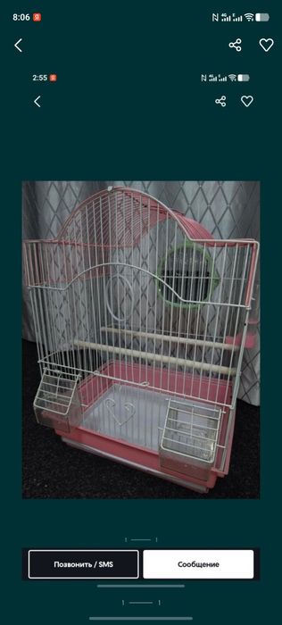 продам клетку для попугаев