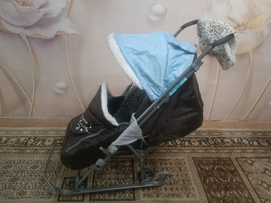 Санки Nika (два в одном) с колёсиками