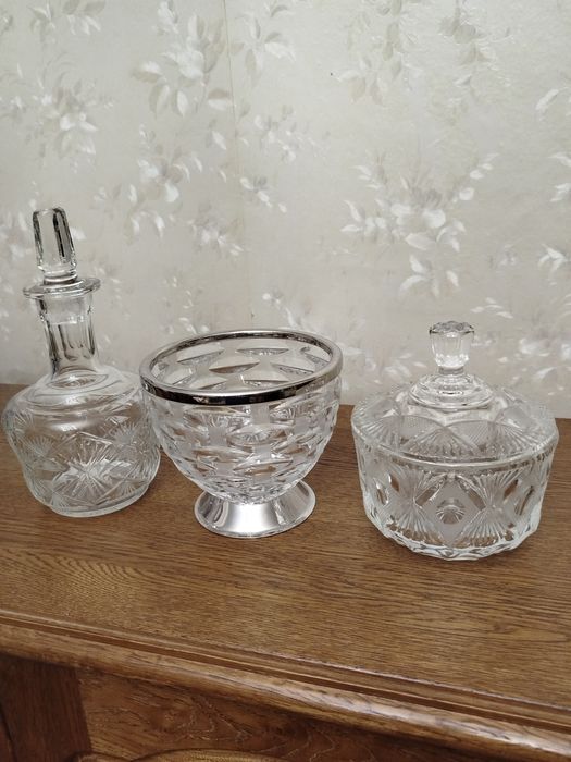 Рог хрустальный Чехия