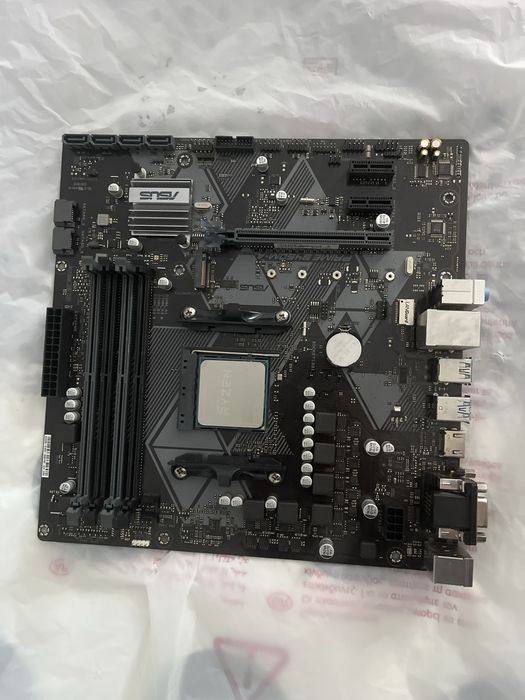 Kit placa de baza Asus Prime B450M-A + Ryzen 7 2700x 3.7GHz