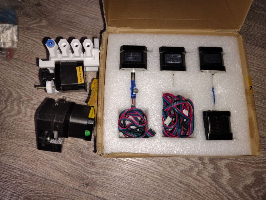 Шаговый мотор nema 17 для 3д принтер 3d printer ЧПУ  cnc