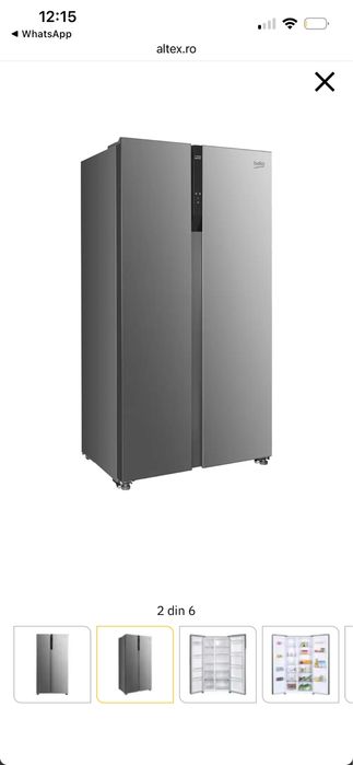 frigider side by side BeKO