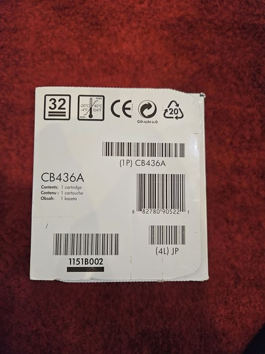 Cartus Hp 36A CB436A