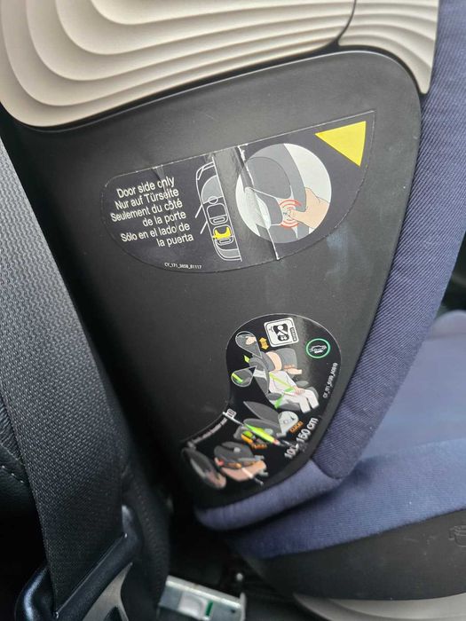 Scaun auto ISOFIX Cybex Solution S I-Fix, Navy Blue, 15-36 kg