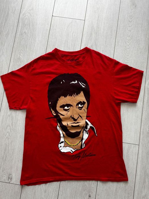 Tricou oficial Scarface „Tony Montana” cu două feț