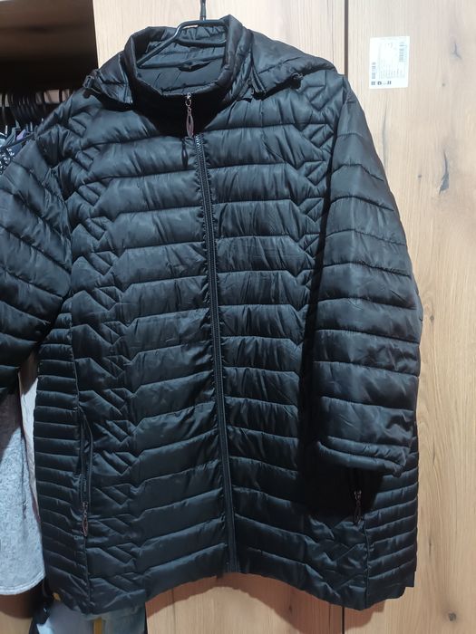 Дълго зимно яке  с качулка