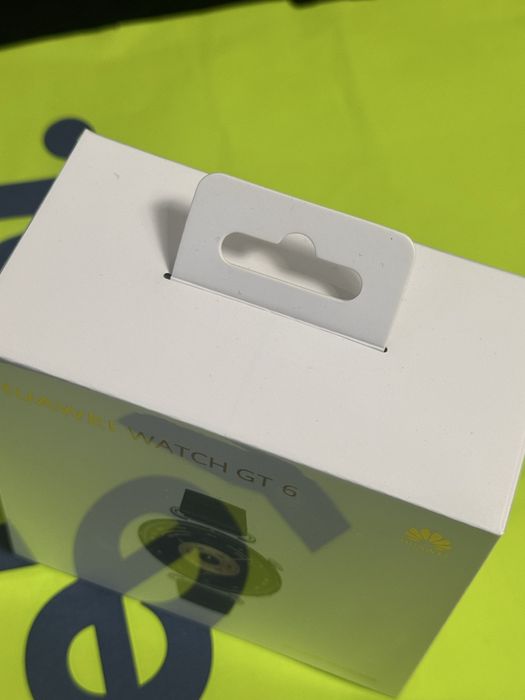 ЗАПЕЧАТАН 41mm Huawei watch GT 6 Гаранция Yettel 2028 Black