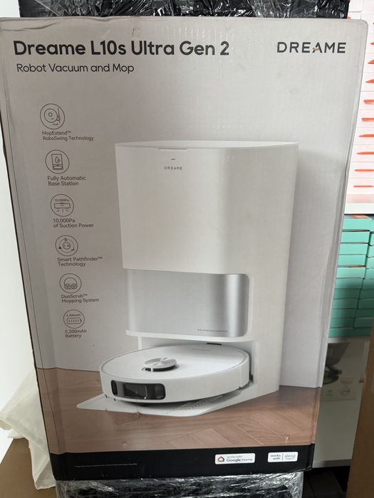 Robot aspirator Dreame L10s Ultra Gen 2 nou aspirare si mop automat statie inteligenta