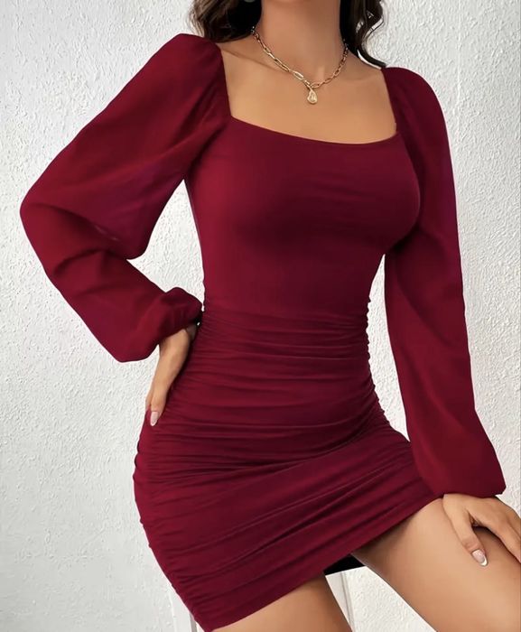 Новa елегантна червена рокля – размер S