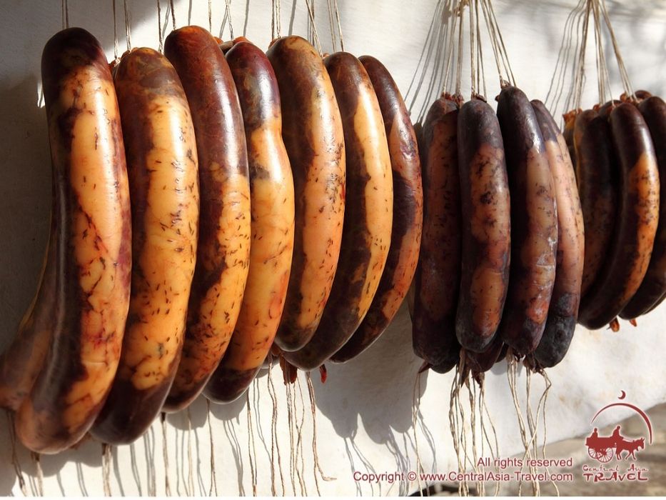 Конина казы копченный