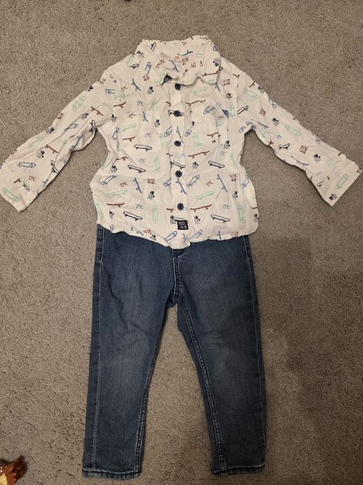 Vand blugi /pantaloni /camasa marimea 86 impecabile (Zara,H&M,Cocodrilo,inextenso)